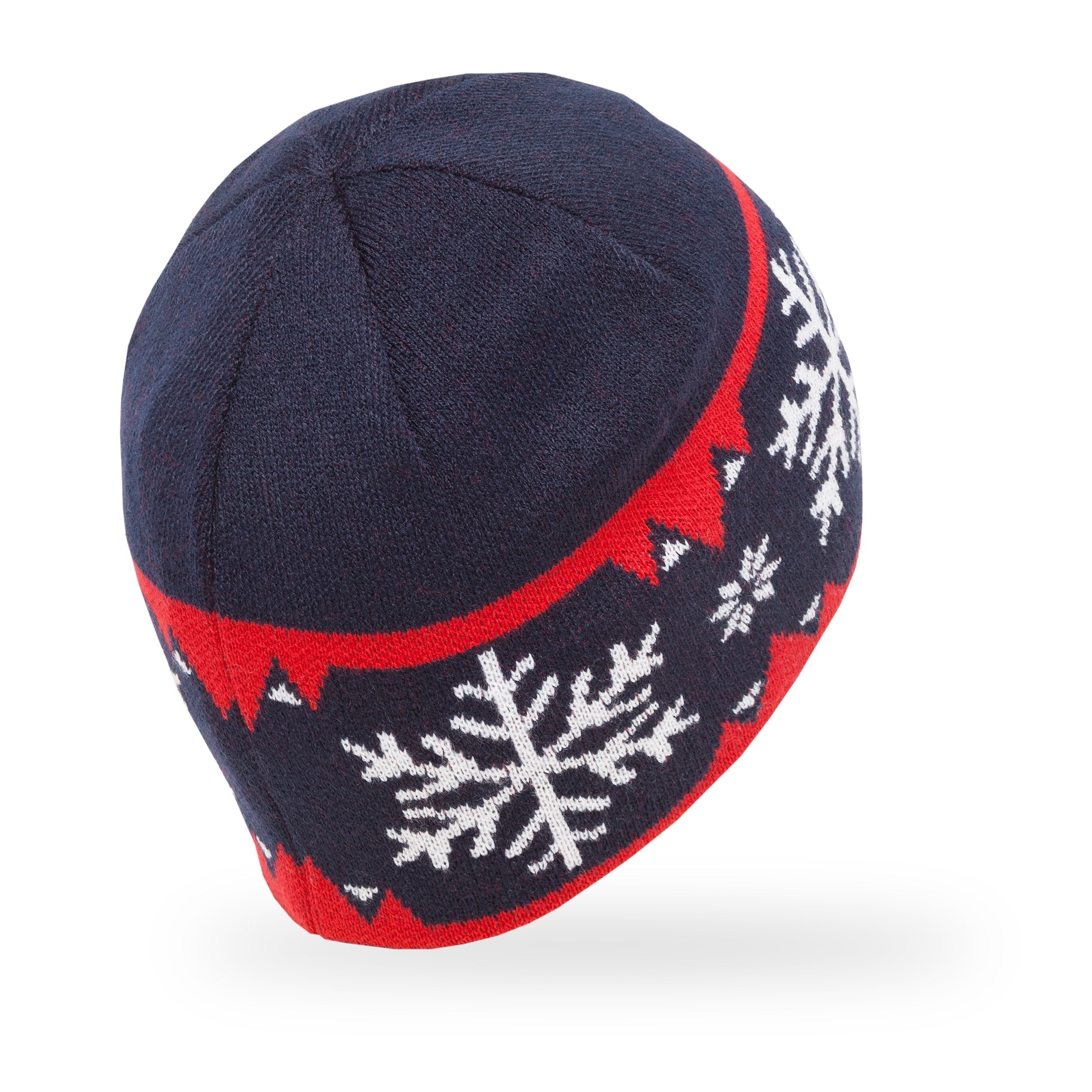 BreezeBlocker Nordic Snowflake Beanie - SALE A6