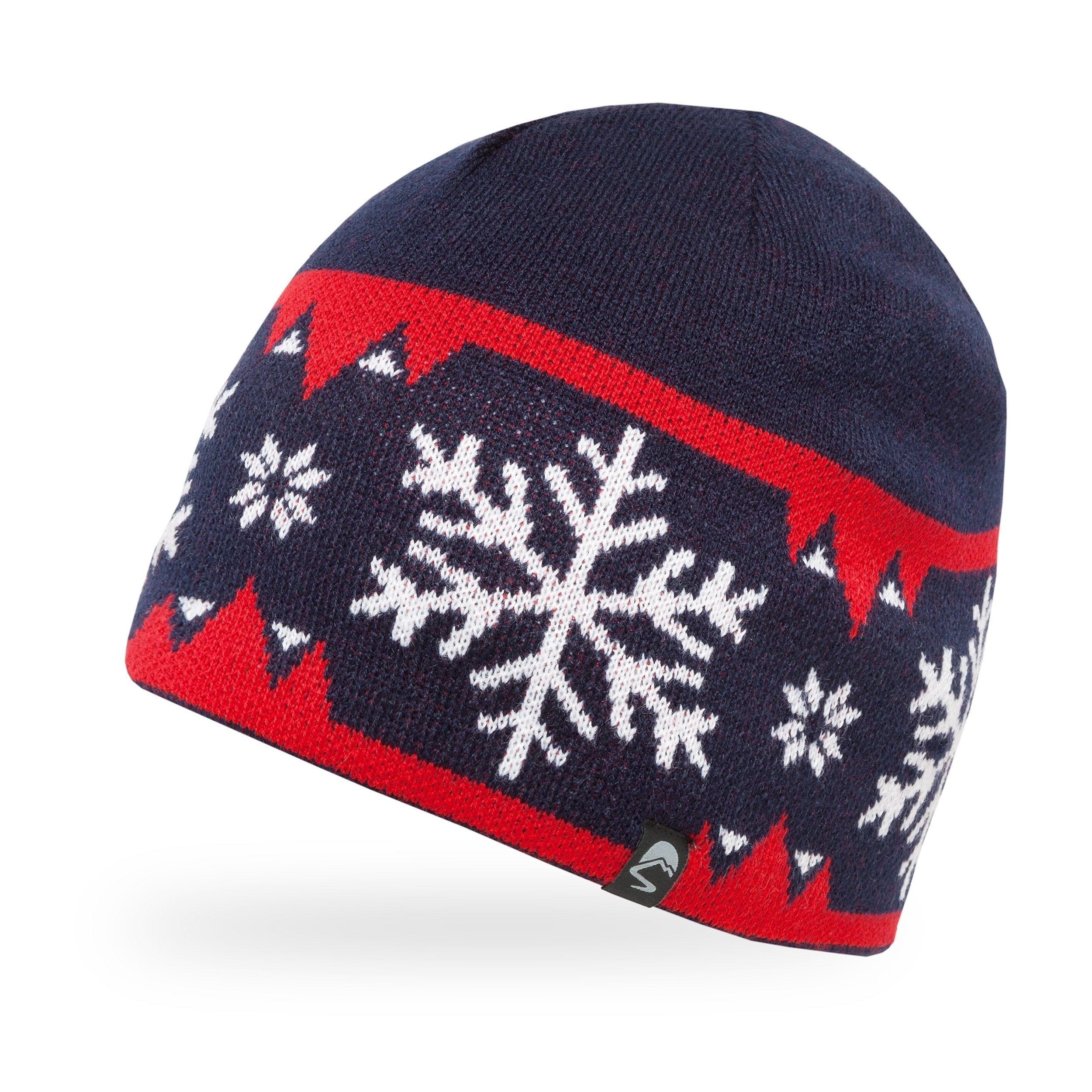 BreezeBlocker Nordic Snowflake Beanie - SALE A6