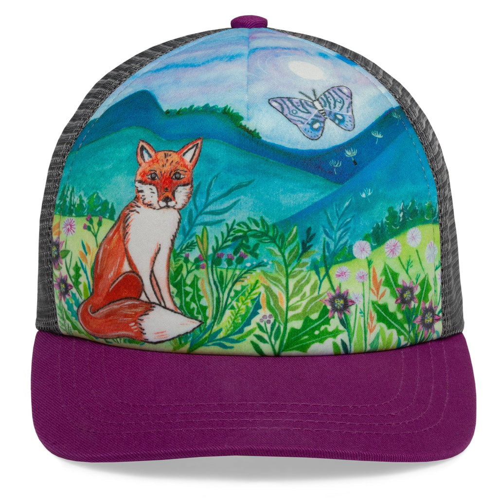 Kids' Moonflower Fox Trucker S4