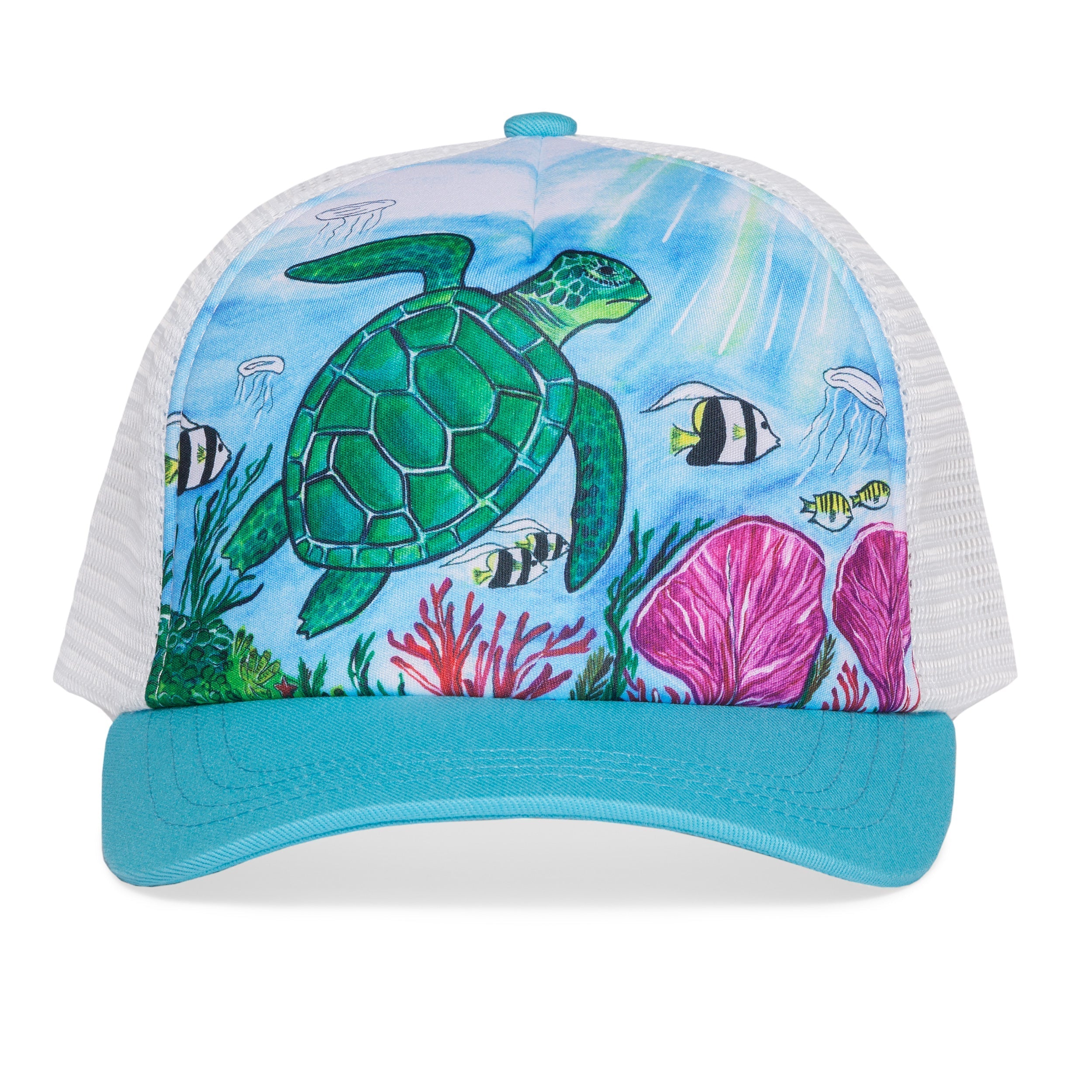 Kids' Sea Turtle Trucker - SALE T1