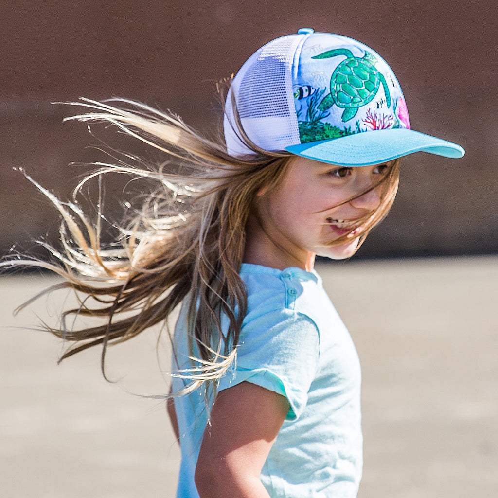 Kids' Sea Turtle Trucker - SALE T1