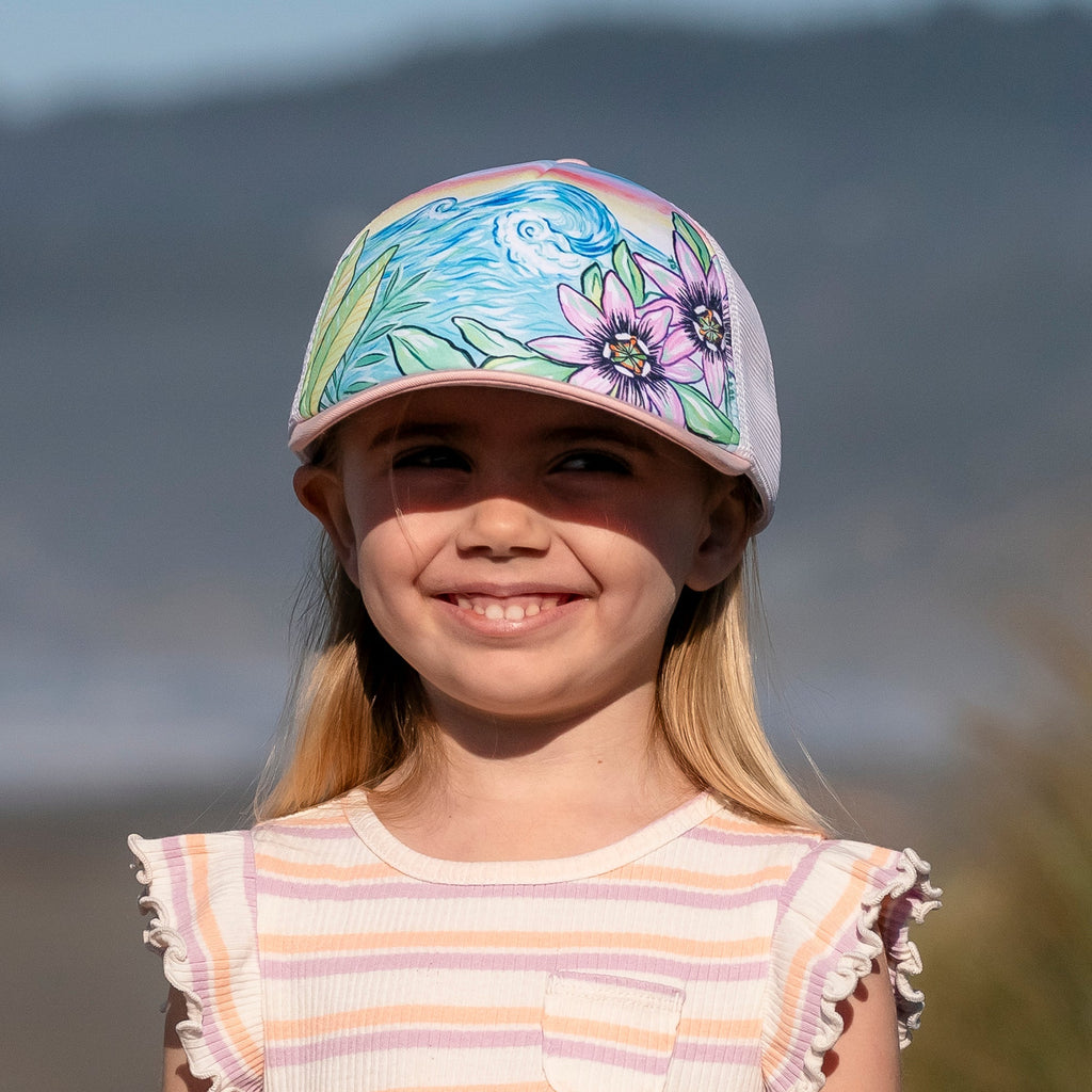 Kids' Passionflower Trucker U6